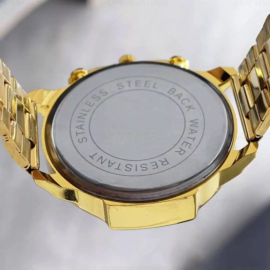 ساعت مچی عقربه‌ای مردانه  مدل شاخدار تک موتور ساده استیلt2