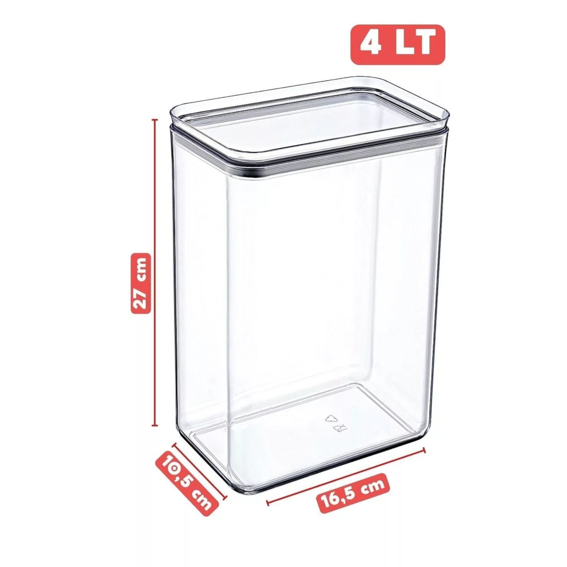 ظرف نگهدارنده مدل 4Lt قاشق دار