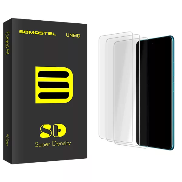 محافظ صفحه نمایش شیشه ای سوماستل مدل SD Glass MIX مناسب برای گوشی موبایل سامسونگ Galaxy A51 5G  A52 5G  A53 5G  M31s  S20 FE  S21 FE  A52s  A53s بسته سه عددی