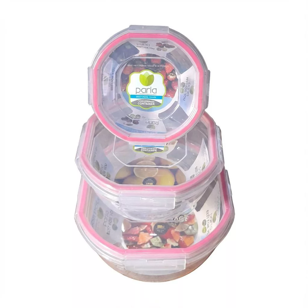 ظرف نگهدارنده پارلا مدل 541 مجموعه 3 عددی