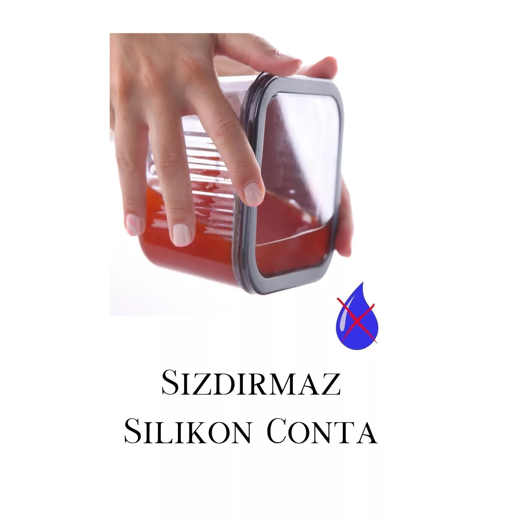 ظرف نگهدارنده مدل nandy home مجموعه 3 عددی