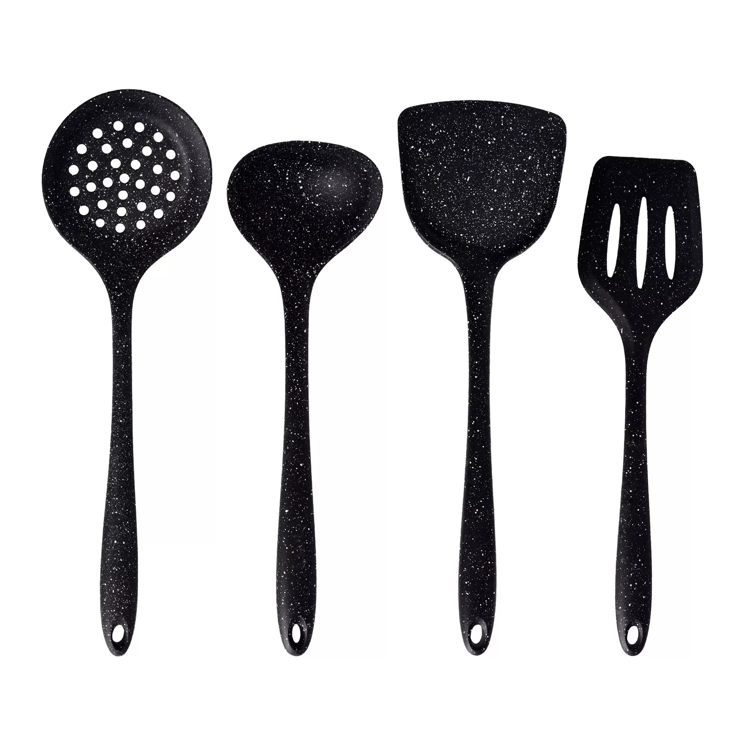 سرویس کفگیر و ملاقه سیلیکونی 4 پارچه یونیک کد 1111