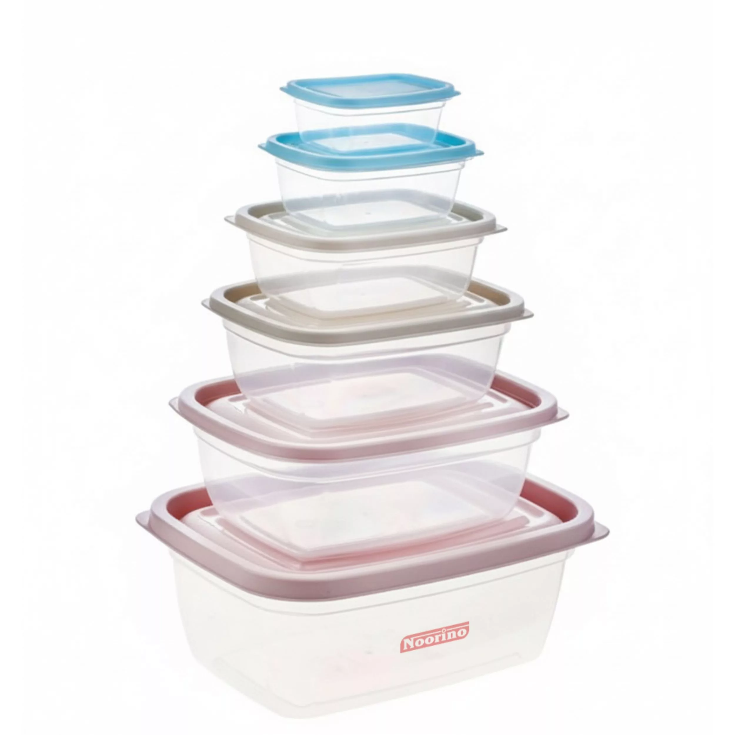 ظرف نگهدارنده نورینو مدل کیان کد 006 مجموعه 6 عددی