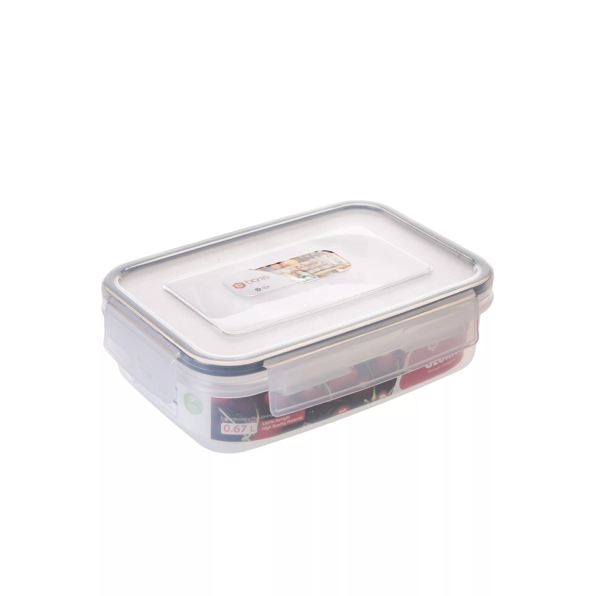 ظرف نگهداره بانیس مدل چهارقفل کد 0.67L