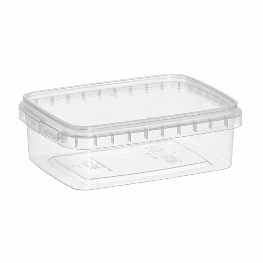 ظرف نگهدارنده طب پلاستیک مدل مایکروویوی کد 400cc مجموعه شش عددی