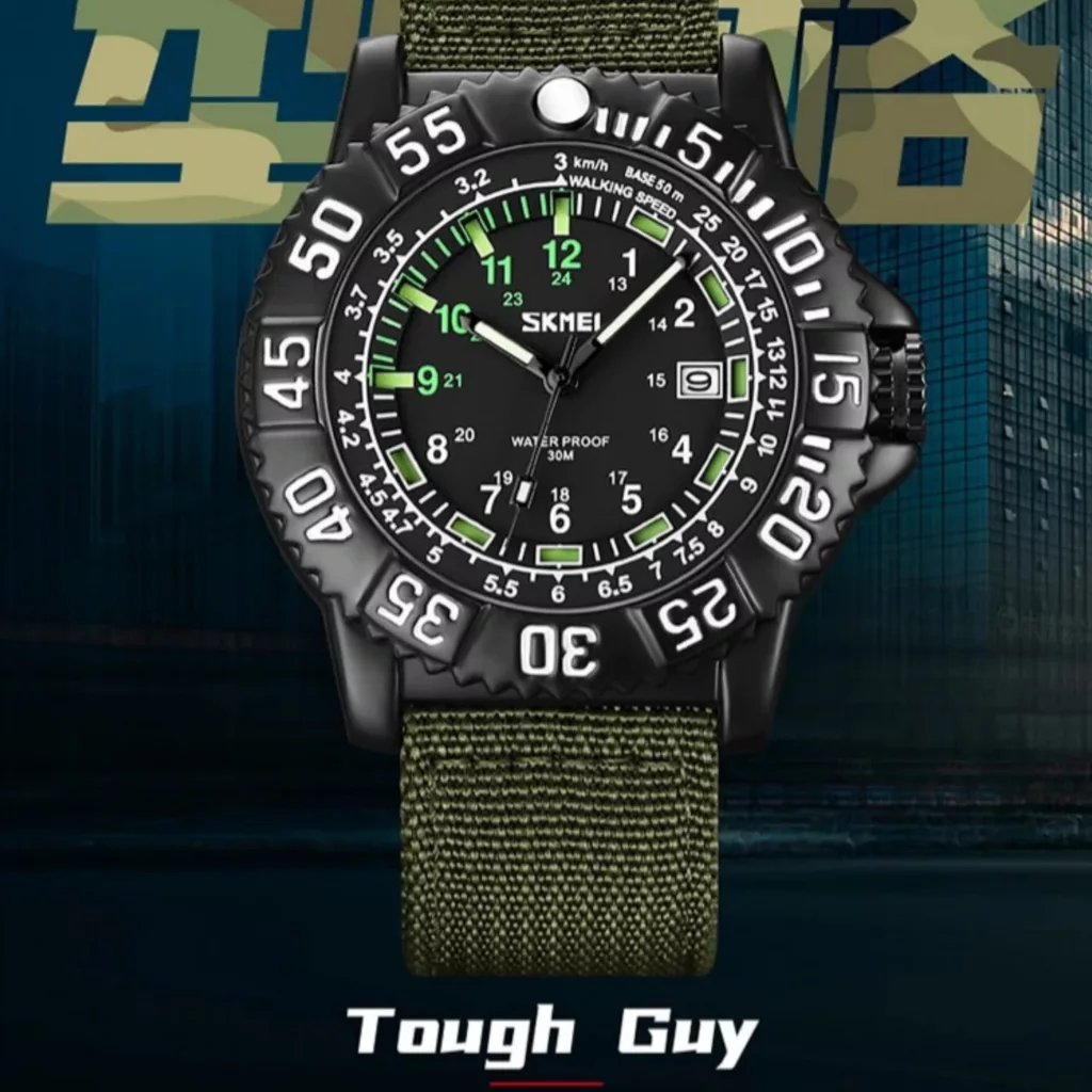 ساعت مچی عقربه‌ای مردانه اسکمی مدل تقویم دار 9281