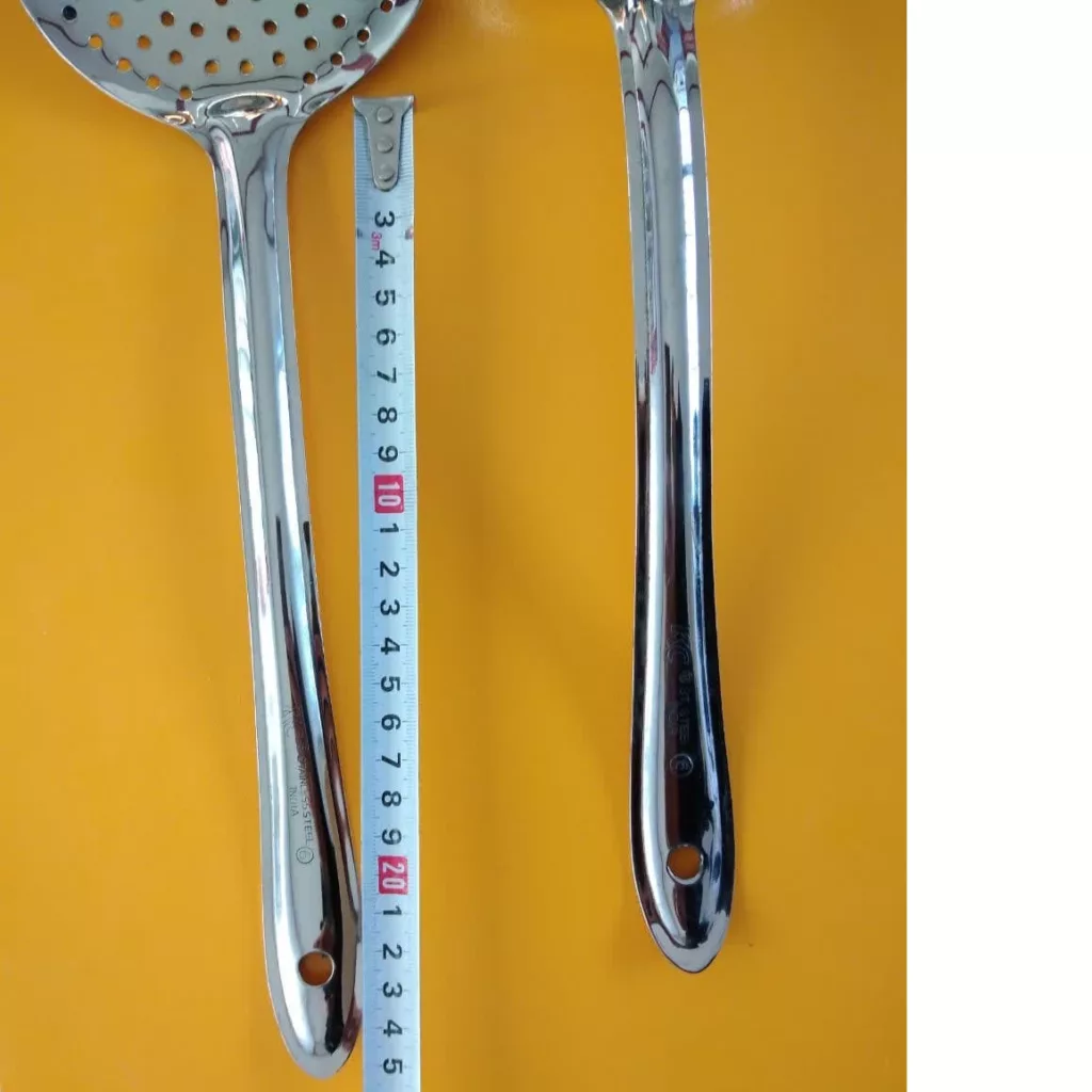 سرویس کفگیر و ملاقه 2 پارچه مدل هندي کد 6