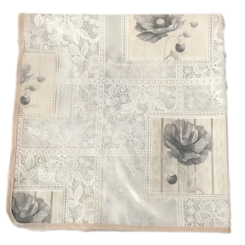 سفره 10 نفره مدل رویال طرح گیپور 200x140 سانتی متر کد 016