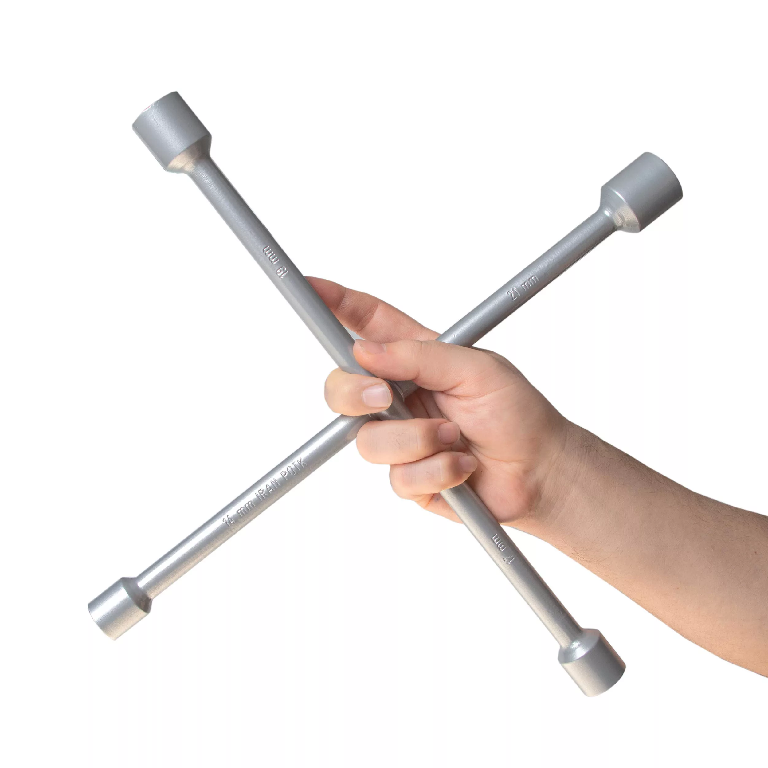 آچار چرخ ایران پتک مدل MC 1010 سایز 14، 17، 19، 21 میلی متر