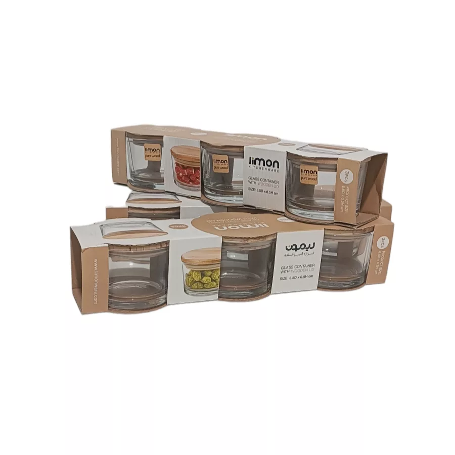 ظرف نگهدارنده لیمون مدل 190 بسته 3 عددی