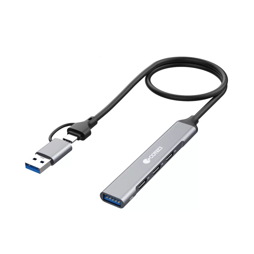 هاب 4 پورت USB/USB-C کوتتسی مدل OF-003