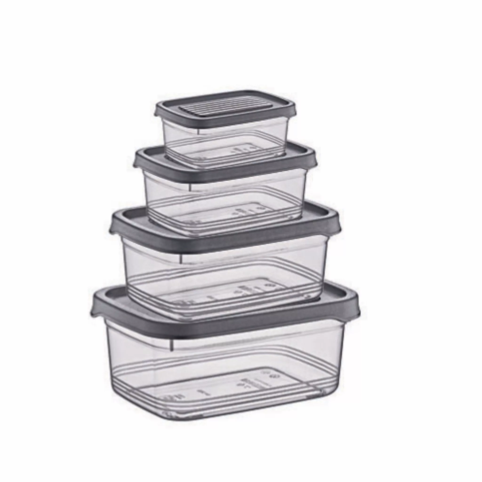 ظرف نگهدارنده هوبی لایف مدل فستیوا کد 021361 مجموعه 4 عددی