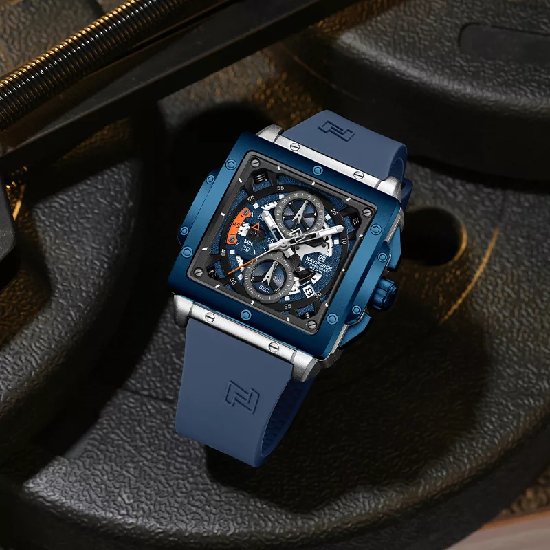 ساعت مچی عقربه‌ای مردانه  کوارتز نیوی فورس مدل NF8064