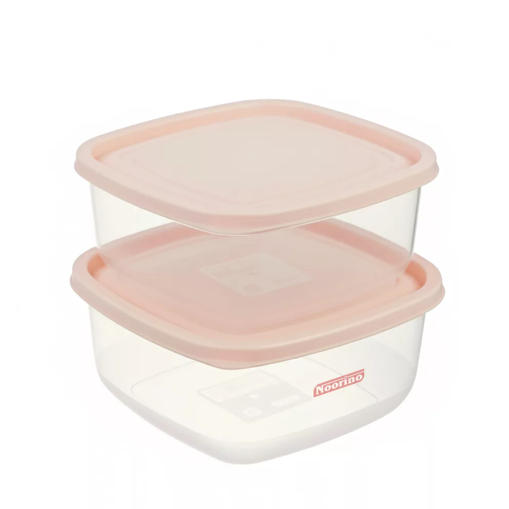 ظرف نگهدارنده نورینو مدل نیلا مجموعه 2 عددی