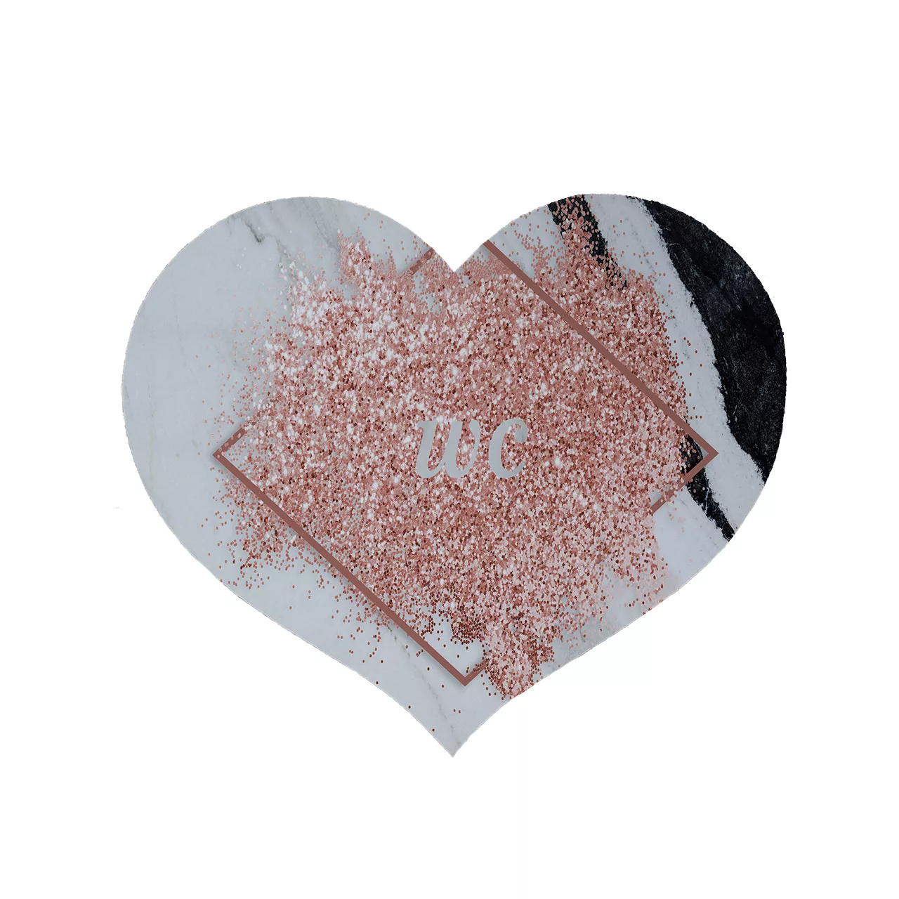 پادری مدل قلب طرح سرویس بهداشتی کد 8398 سایز 90 × 90 سانتی متر