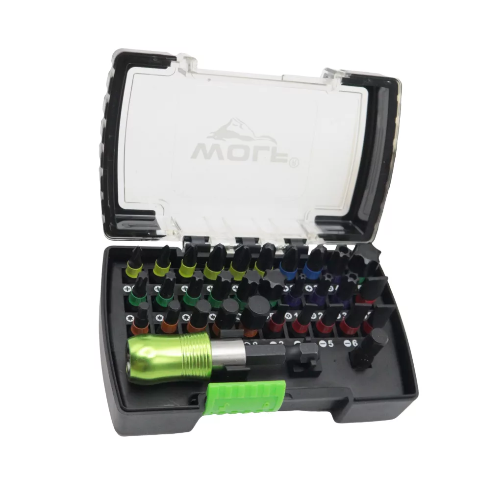 سری پیچ گوشتی ولف مدل YP-032 مجموعه 32 عددی