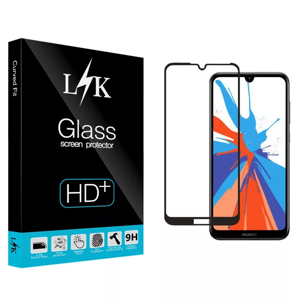 محافظ صفحه نمایش ال کی مدل Hard glass مناسب برای گوشی موبایل هوآوی Y6 Prime 2019