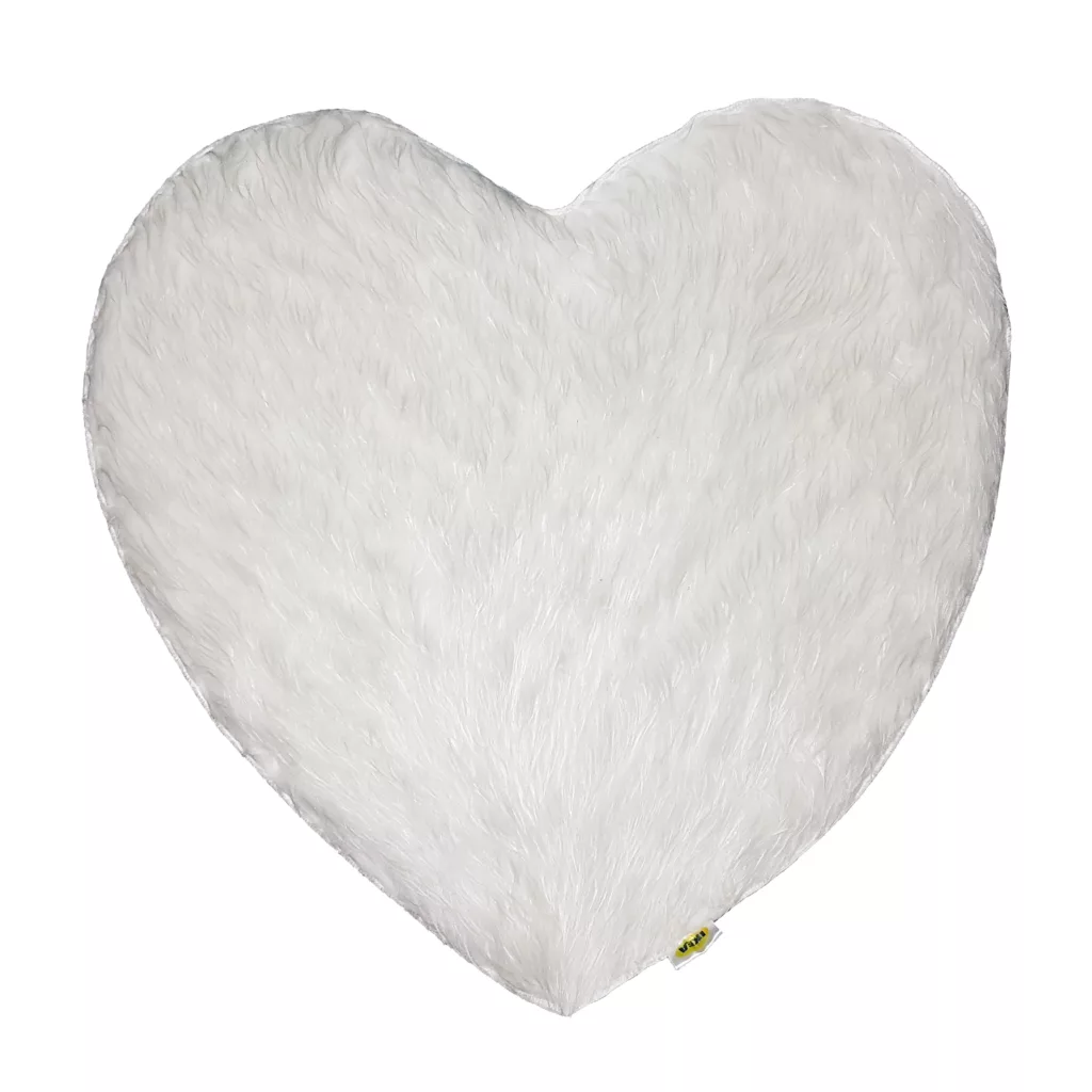 پادری طرح قلب کد H011 سایز 80×80 سانتی متر