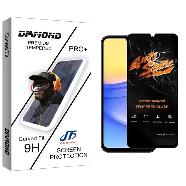 محافظ صفحه نمایش جی اف مدل Diamond2 Antistatic مناسب برای گوشی موبایل سامسونگ Galaxy A16