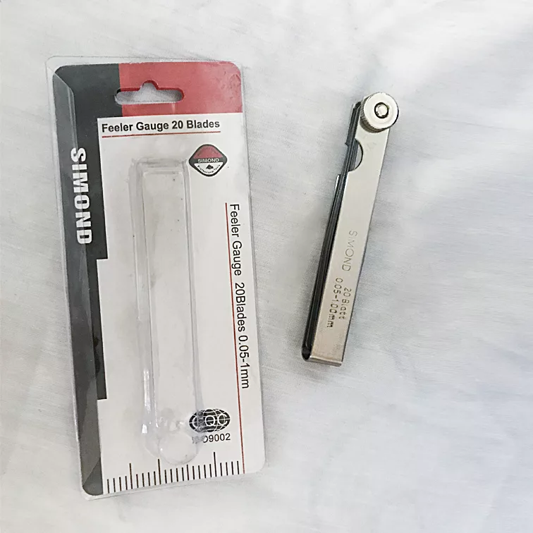 مجموعه 20 عددی آچار فیلر سیموند کد SF01