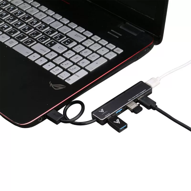 هاب 4 پورت USB 3.1 /TYPE C واصل مدل TU 360
