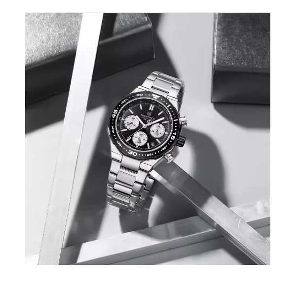 ساعت مچی عقربه‌ای مردانه نیوی فورس مدل NF8049SB