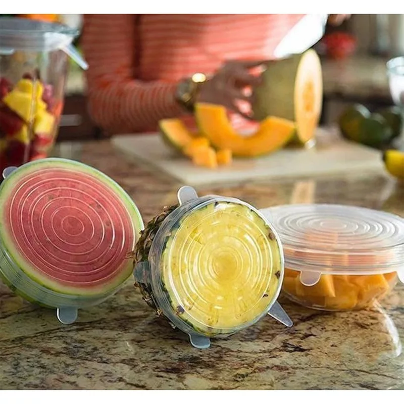 درپوش ظرف سگالش کد33 بسته 6 عددی