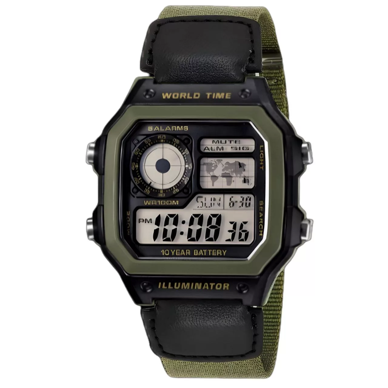 ساعت مچی دیجیتال مدل بند برزنتی ضد حساسیت کد 02 ساعت مچی دیجیتال مدل بند برزنتی ضد حساسیت کد 02