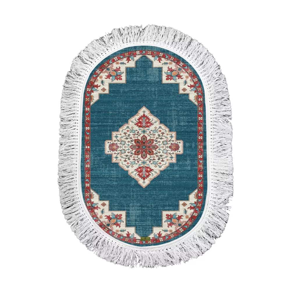 پادری ریحانلوکس مدل بیضی کد PB20 سایز 80*50 سانتی متر