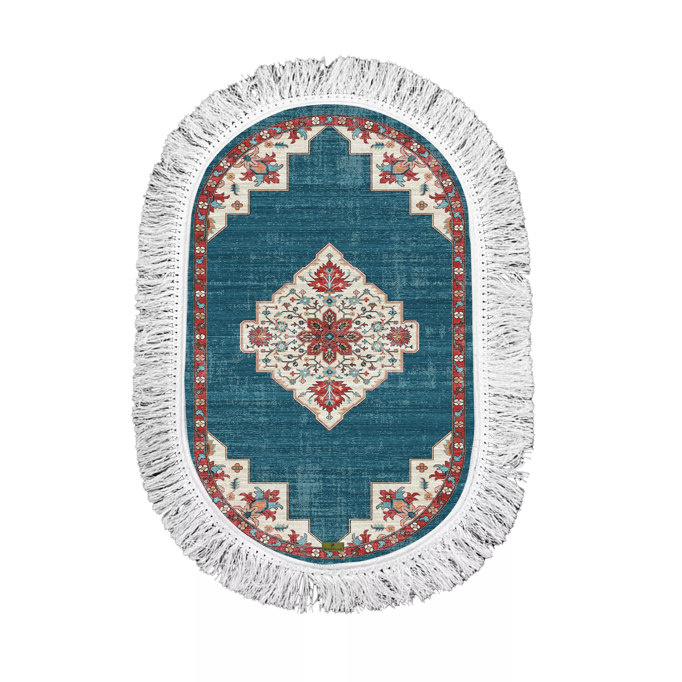 پادری ریحانلوکس مدل بیضی کد PB20 سایز 80*50 سانتی متر