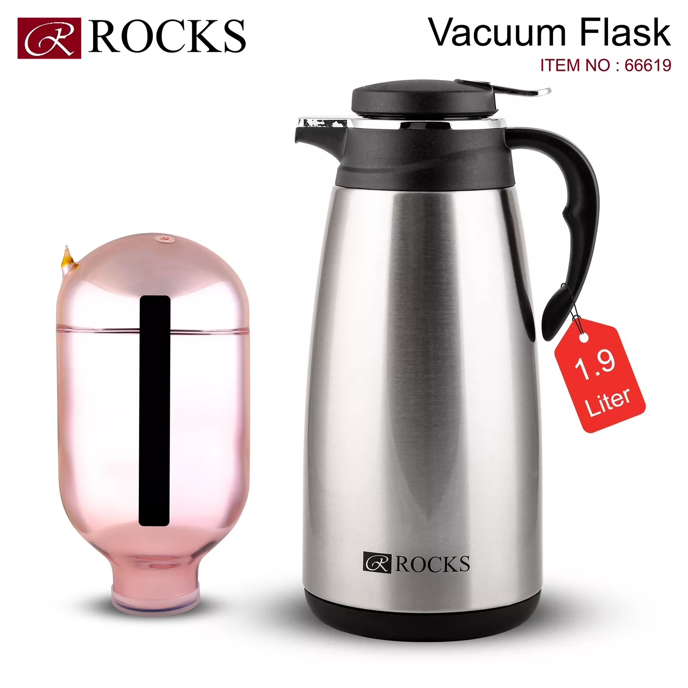 فلاسک راکز مدل 6613 گنجایش 1.3 لیتر