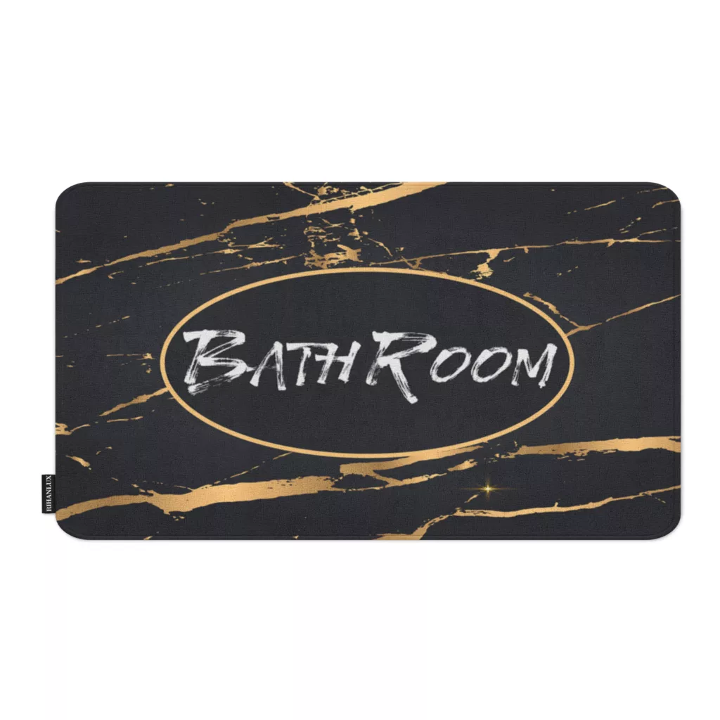 پادری ریحانلوکس مدل مستطیل طرح حمام کد PADARI-S2 سایز 70×50 سانتی‌متر مناسب برای فضای داخلی