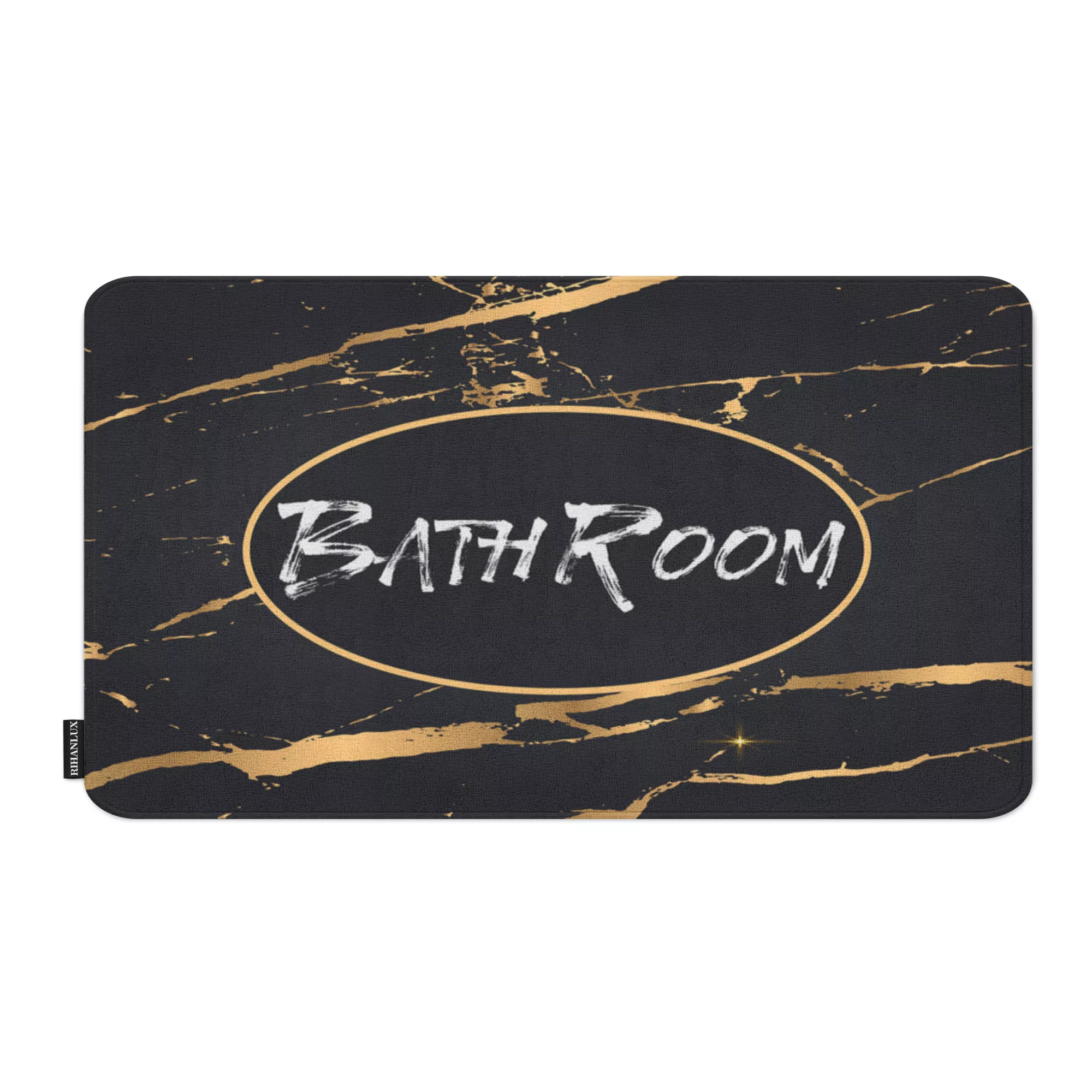 پادری ریحانلوکس مدل مستطیل طرح حمام کد PADARI-S2 سایز 70x50 سانتی‌متر مناسب برای فضای داخلی