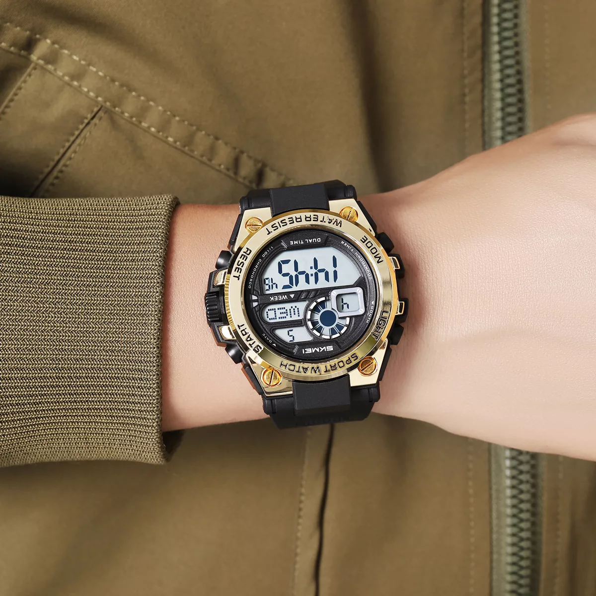 ساعت مچی دیجیتال مردانه اسکمی مدل 2318 GD