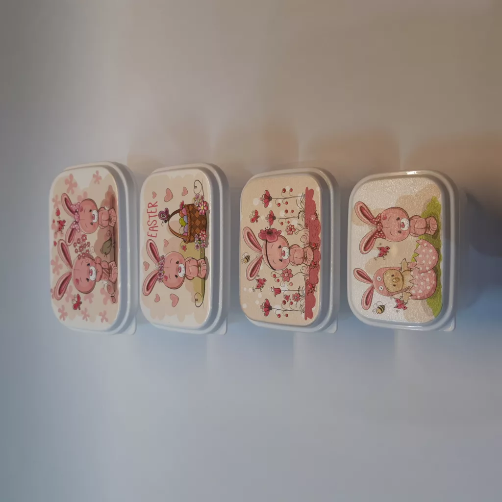 ظرف نگهدارنده زیبا مدل 4 مجموعه 4 عددی