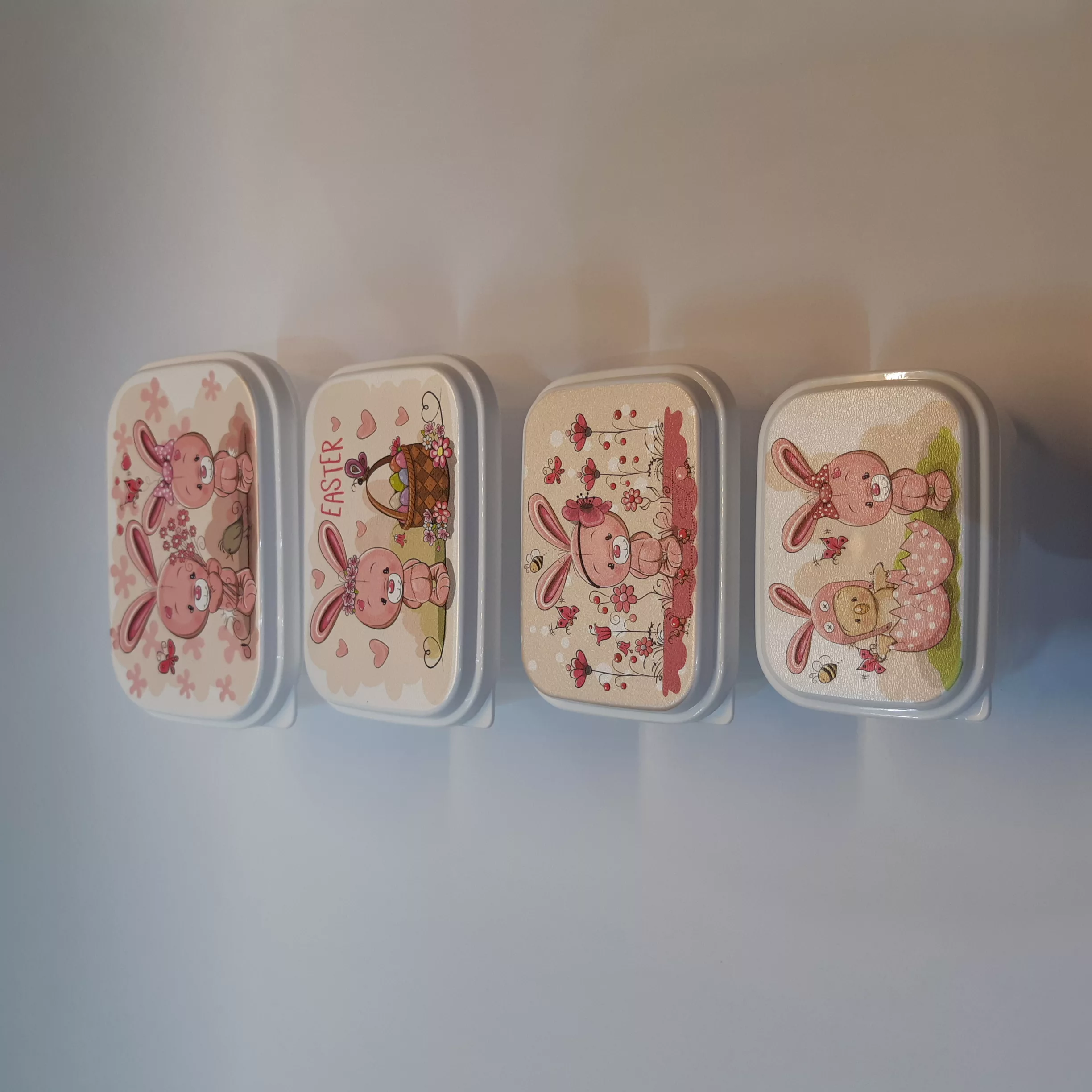 ظرف نگهدارنده زیبا مدل 4 مجموعه 4 عددی