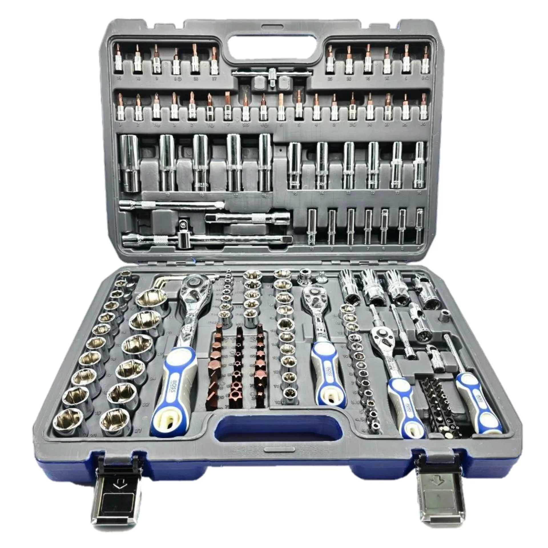 آچار بکس باس مدل 172N سایز میلی متر مجموعه ۱۷۲ عددی