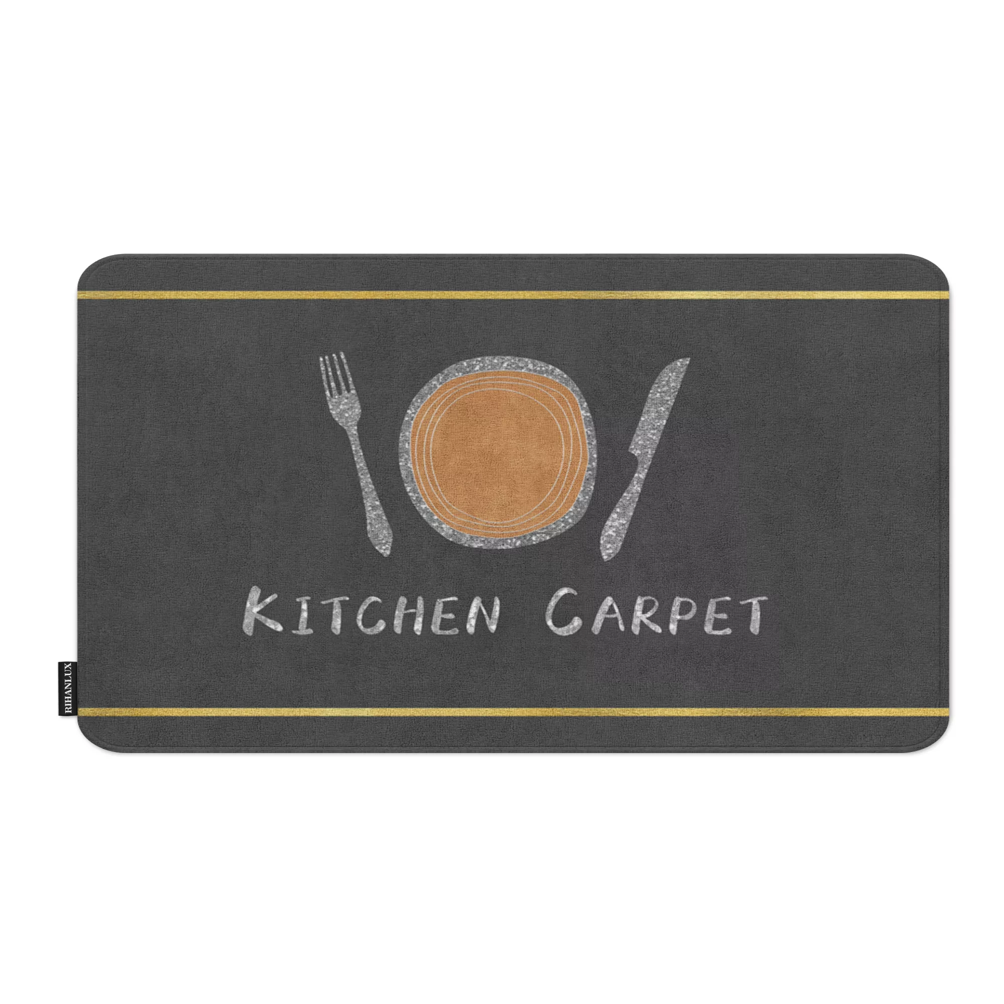 پادری ریحانلوکس مدل مستطیل طرح آشپزخانه کد PADARI-A23 سایز 70x50 سانتی‌متر مناسب برای فضای داخلی