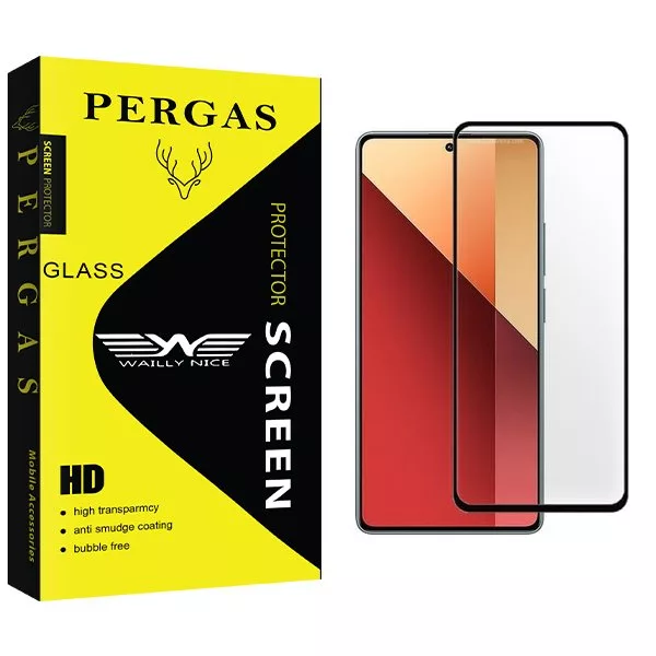 محافظ صفحه نمایش شیشه ای وایلی نایس مدل Pergas مناسب برای گوشی موبایل شیائومی Redmi Note 13 Pro 5G