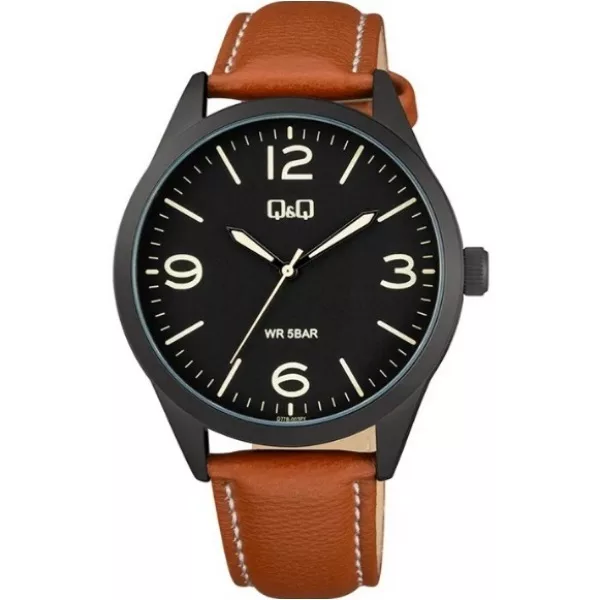 ساعت مچی عقربه‌ای کوارتز مردانه کیو اند کیو مدل Q77B-003