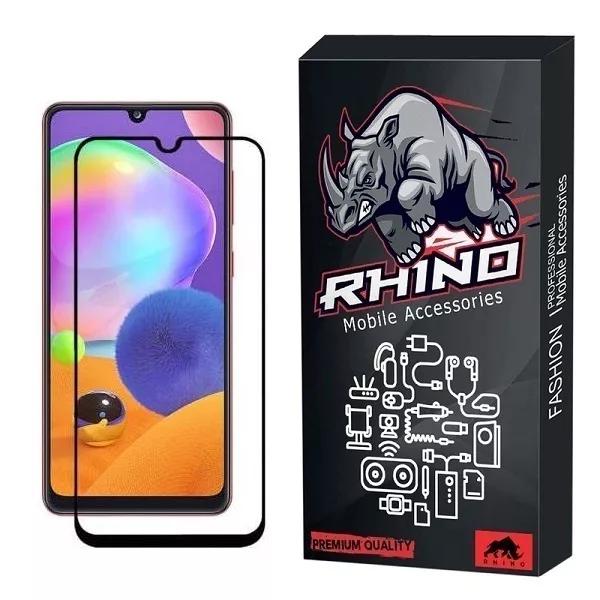 محافظ صفحه نمایش راینو مدل FUL مناسب برای گوشی موبایل شیائومی Redmi Note 9S