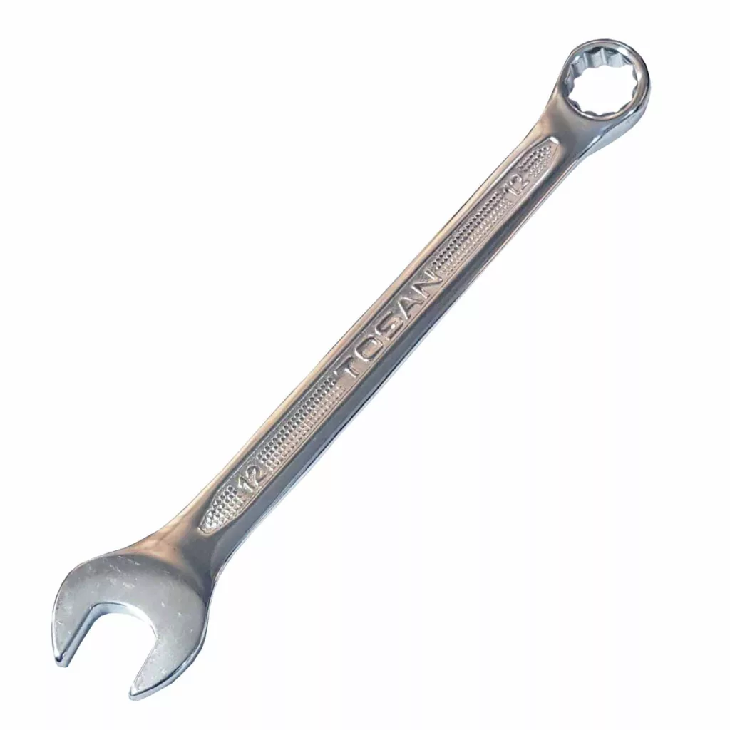 آچار یکسر تخت و یکسر رینگی توسن مدل TI101-12 سایز 12 میلی متر