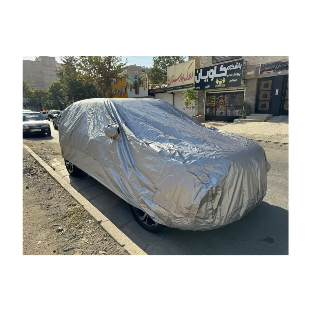 چادر خودرو مدل شمعی نانو a+ سایز بزرگ (L) مناسب برای پژو 206 صندوق دار