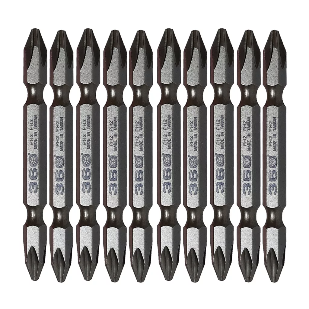 سری پیچ گوشتی دو سر چهار سو 360  مدل HT – 0036 مجموعه ده عددی