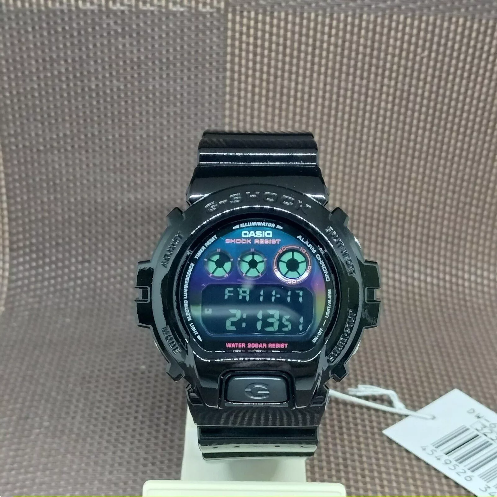 ساعت مچی دیجیتال مردانه کاسیو مدل DW-6900RGB-1DR