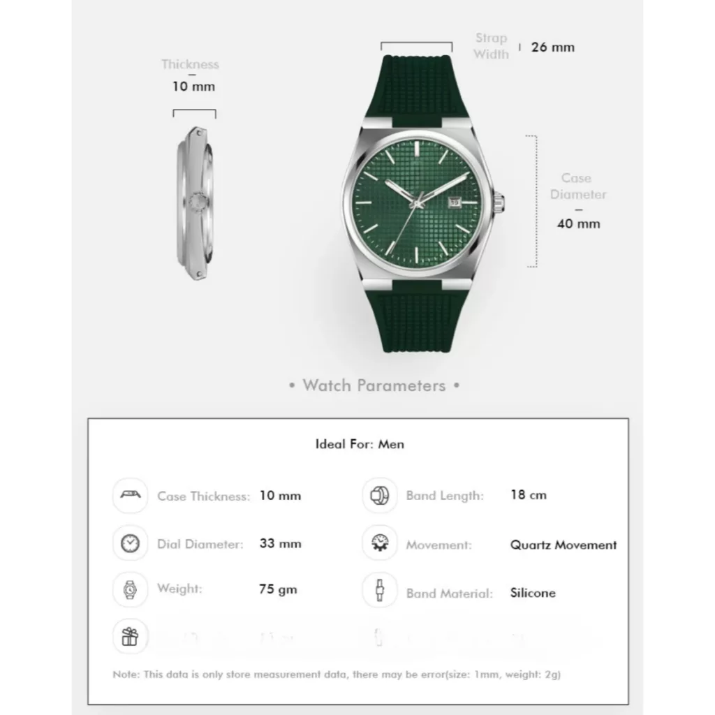 ساعت مچی عقربه‌ای کوارتز مردانه مدل کلاسیک دیت جاست بند پیو کد ۴