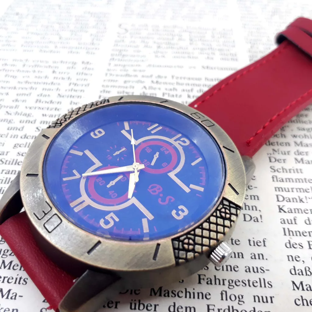 ساعت مچی عقربهای مردانه مدل b.s کد gher22