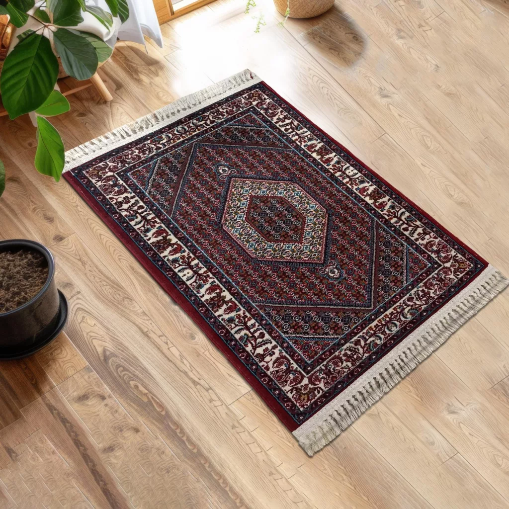 پادری طرح مستطیل کد E 34 سایز 80×50 سانتی‌متر مناسب برای فضای داخلی / بیرونی