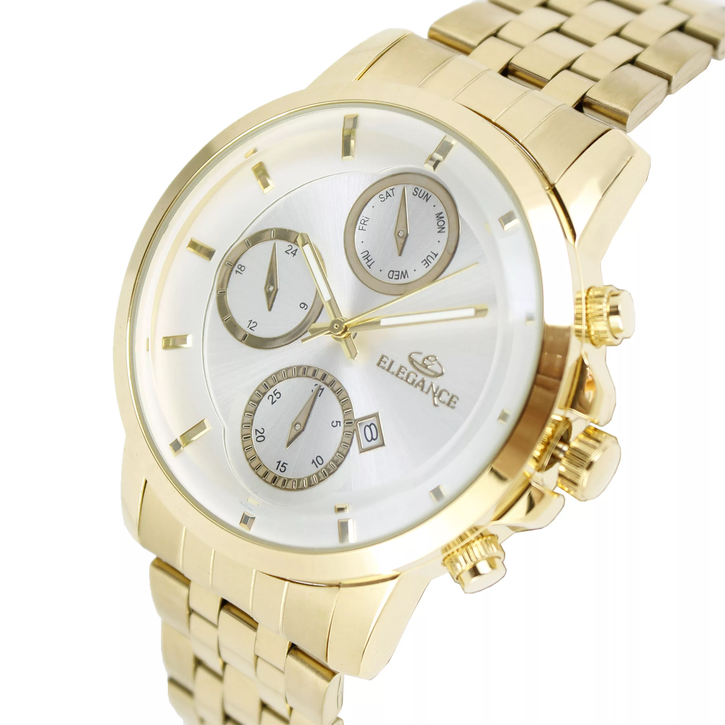 ساعت مچی عقربه‌ای مردانه  کوارتز الگانس مدل EMTS8080