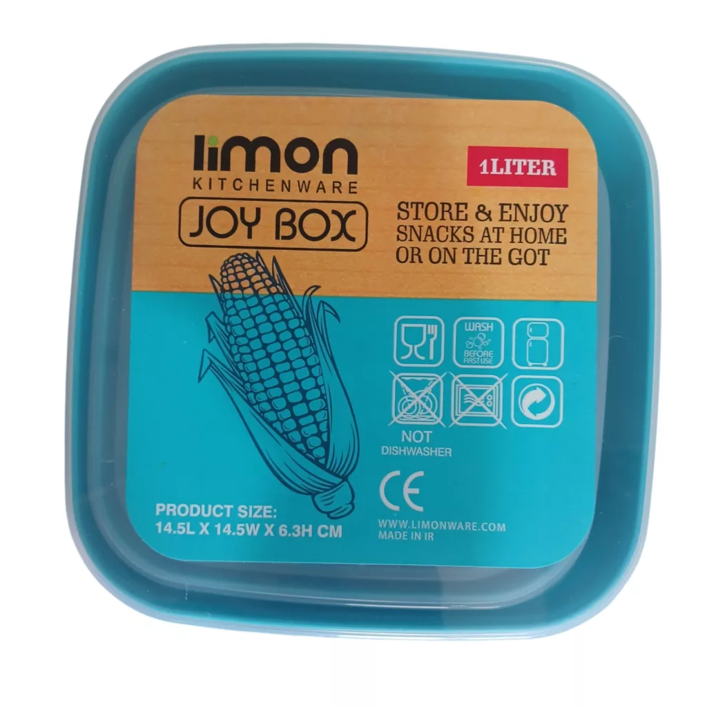 ظرف غذای لیمون مدل مجموعه 4 عددی